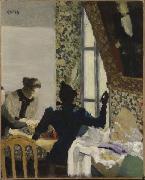 Edouard Vuillard Thread France oil painting artist